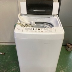 4.5kg全自動洗濯機　2017年製