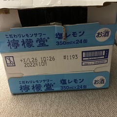檸檬堂　塩レモン　40本　