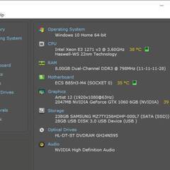 最終値下げ】自作自作デスクトップパソコン win10 XeonE3 1271v3（4 