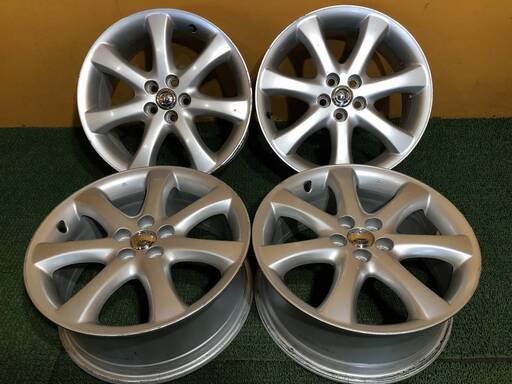 No.988 トヨタ 10系 ウィッシュ 純正ホイール 17インチ 17×7JJ 5穴