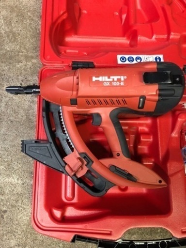 中古　HILTI ガスネイラ GX 100-E 鋲打機 ガス式 釘打機 ピン打機 ヒルティ