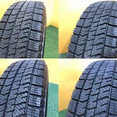 No.989　ブリヂストン　ブリザックVRX2　スタッドレスタイヤ　14インチ　155/65R14　軽自動車サイズ　4本