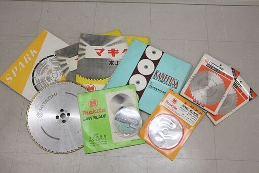 手工具 消耗品 丸のこ 替刃 まとめて 長期保管未使用 (HD1391wY)