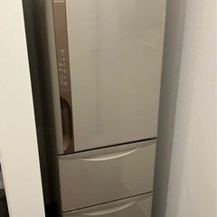 【ネット決済・配送可】冷蔵庫日立R-K32JV-T ライトブラウ...