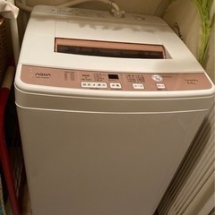 【現在交渉中】SHARP 洗濯機　AQW-KS6G 6キロ