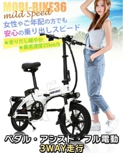 フル電動自転車  ✨新✨