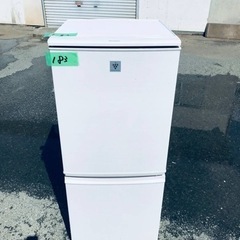 183番 シャープ✨ノンフロン冷凍冷蔵庫✨SJ-PD14A…