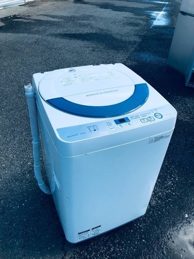 ♦️EJ212番SHARP全自動電気洗濯機 【2016年製】