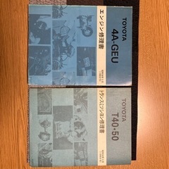 【ネット決済・配送可】昭和58年版　整備書