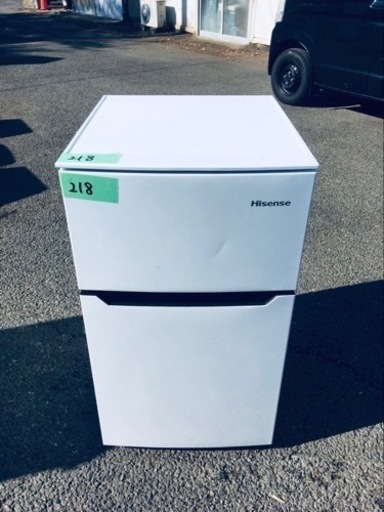 ✨2019年製✨218番 Hisense✨2ドア冷凍冷蔵庫✨HR-B95A ✨2019年製✨218番 Hisense✨2ドア冷凍冷蔵庫✨HR-B95A