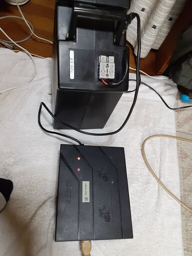 中古：ジャンク：部品取り；（KIMKO？）電動バイク（キー回しても