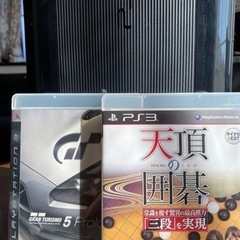 PS3とソフト２枚