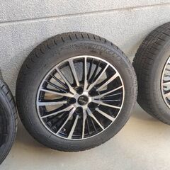 値下げ、タイヤホイールセット4本、スタッドレスタイヤ195/55R16