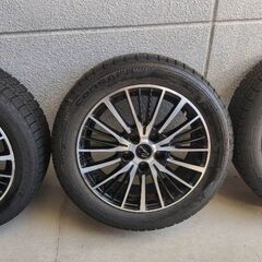 値下げ、タイヤホイールセット4本、スタッドレスタイヤ195/55R16