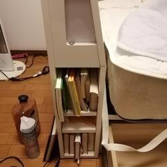 美品　白ベッド　マットレス　セット