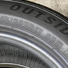 ?215/50ZR17⭐工賃込み！プリウスα、ウィッシュ、ジェイド、リーフ 