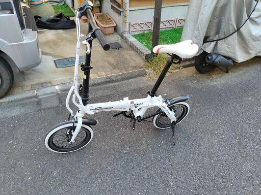 14インチ折りたたみ自転車6速使用2〜3回