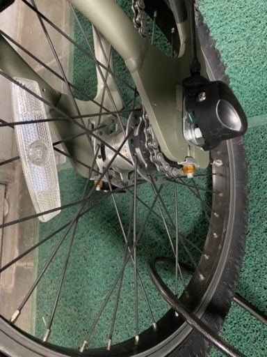 Panasonic BE-ELZ034G 電動自転車 人気のパナソニック電動アシスト自転車