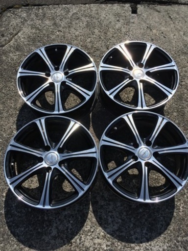 17インチ MANARAY SPORT 6.5J pcd114.3 5H タイヤ、ホイール