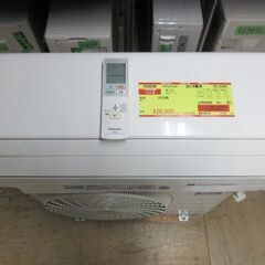 K03536 パナソニック 中古エアコン 主に6畳用 冷房能力 2.2KW ／ 暖房 