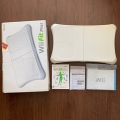 【通電確認済み】Wii Fit Plus バランスWiiボードセット