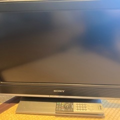 液晶デジタルテレビSONY 26型（2007年製）