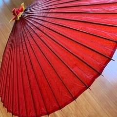 着物撮影に映える和傘です