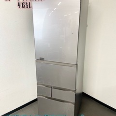 激安‼️高級感あるガラストップ 20年製 465L TOSHIBA5ドア冷蔵庫GR 