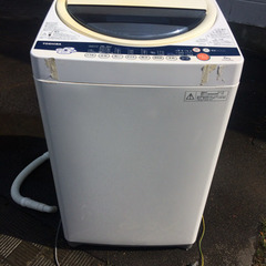 近日中廃棄 洗濯機 TOSHIBA 2011製 6㎏
