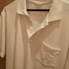 白 ポロシャツ sサイズ