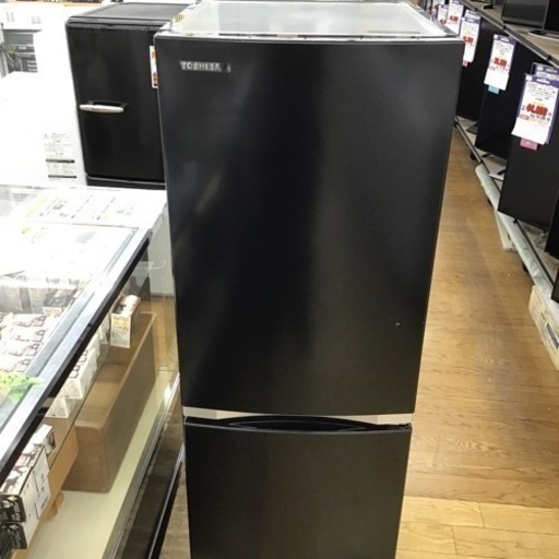 #J-7【ご来店頂ける方限定】TOSHIBAの2ドア冷凍冷蔵庫です