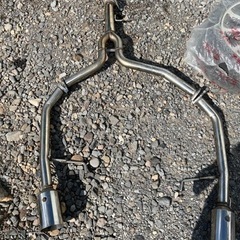 18クラウン　リアピース　マフラー