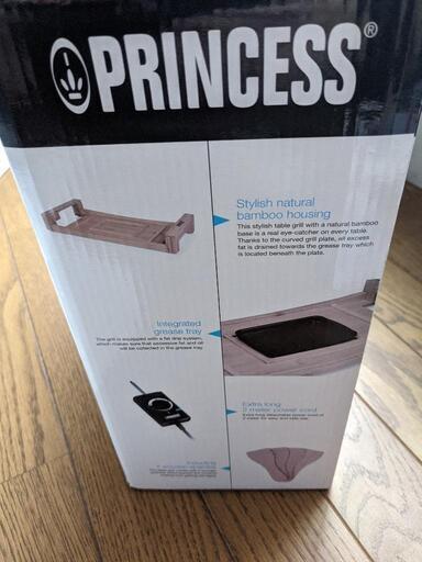 新品未使用 Princess Table Grill Mini Pureと専用LID&STOPPER