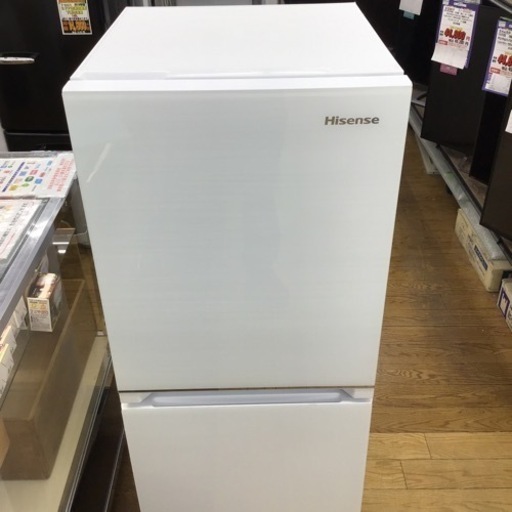 #J-6【ご来店頂ける方限定】Hisenseの2ドア冷凍冷蔵庫です