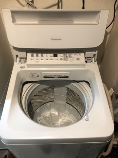 全自動洗濯機7.0kg 2020年製 美品/取説付 パナソニック