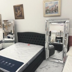 自立式大型ミラー🌸きらきらがかわいい✨幅60cm、90cmがあります🎶