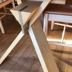 ACTUS白木ダイニングセット