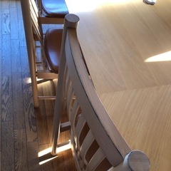 ACTUS白木ダイニングセット