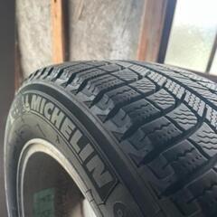 値下げスタッドレス アルミホイール付き 215/60/17 ミシュラン 冬用 pcd 114.3    