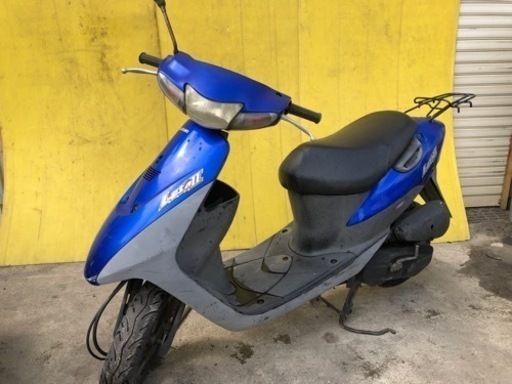 タイヤ新品❗️セル始動⭐️交換部品2万円以上❗️レッツ2 SUZUKI 2stモデル⭐️原付　スクーター　50cc