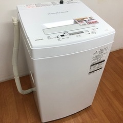 TOSHIBA 全自動洗濯機 4.5kg AW-45M7 J02-09