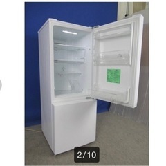 冷蔵庫　2018年　ヤマダ電機　156L 2ドア 