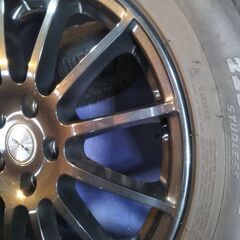 冬 BMW ミニ MINI クロスオーバー ベンツ BMW X1 冬 X2【富山】ガンメタ 人気 アーヴィン (ウェッズ)+52 PCD112 ミシュラン 225/55R17 中古