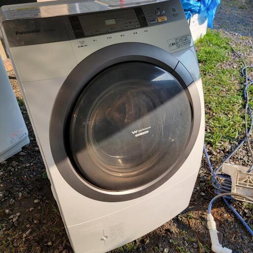 パナソニック 9kg ドラム洗濯乾燥機 2010年製モデル 動作確認済(難有)(ε)