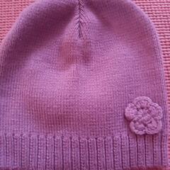 編み編み帽子