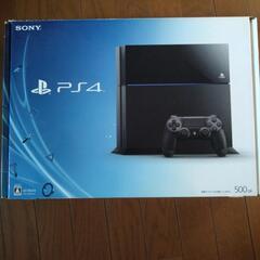 PS4 ソフト付き キズ汚れ大 起動確認済み 不具合あり