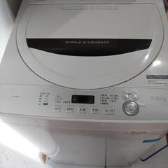 (お取引中)洗濯機5.5kg　(SHARP　2018年製)