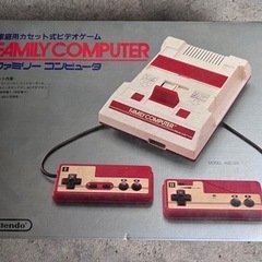 初代ファミリーコンピュータ　ファミコン HVC-001 当時物　...