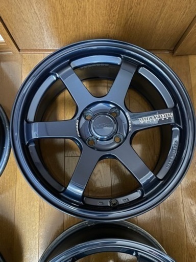 希少 超美品 TE37 SONIC MAGBLUE 16インチ 4h 100 7j 25 35 RAYS VOLK RACING マグブルー シビック インテグラ ef eg ek da db dc usdm jdm