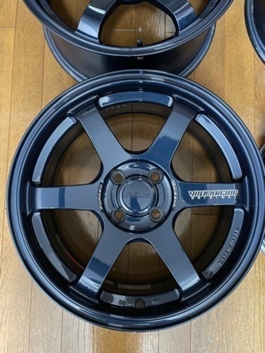 希少 超美品 TE37 SONIC MAGBLUE 16インチ 4h 100 7j 25 35 RAYS VOLK RACING マグブルー シビック インテグラ ef eg ek da db dc usdm jdm